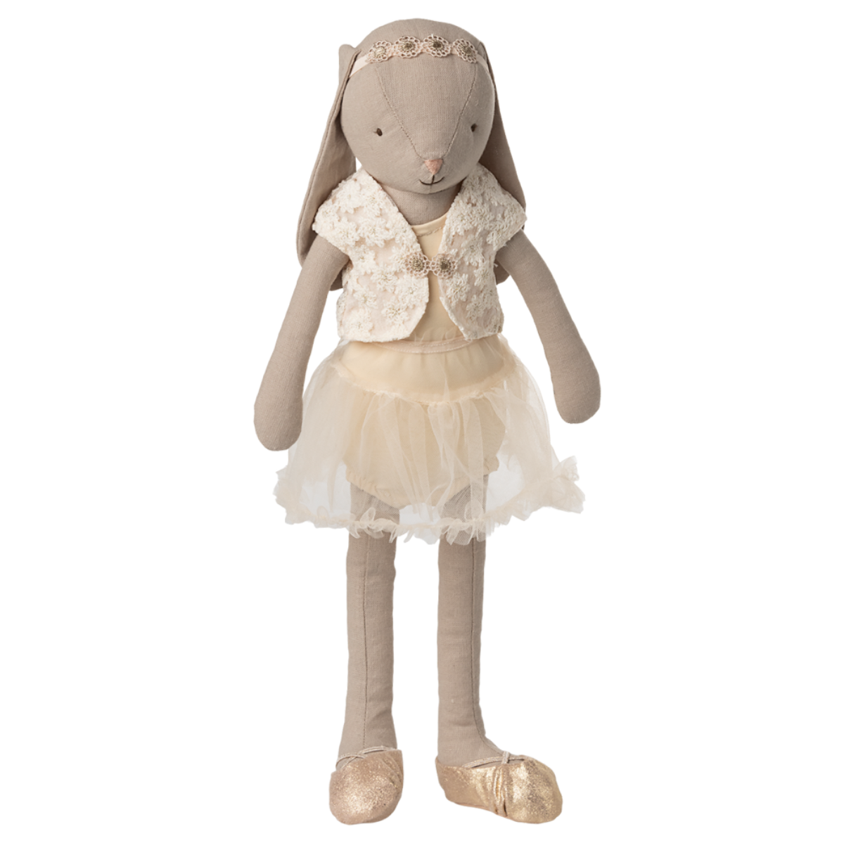 Maileg Ballerina Bunny in Cream Leotard, size 3 (ships in May)