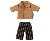 Maileg Mom/Dad Mouse Clothes, Shirt and Striped Pants (ships in March)