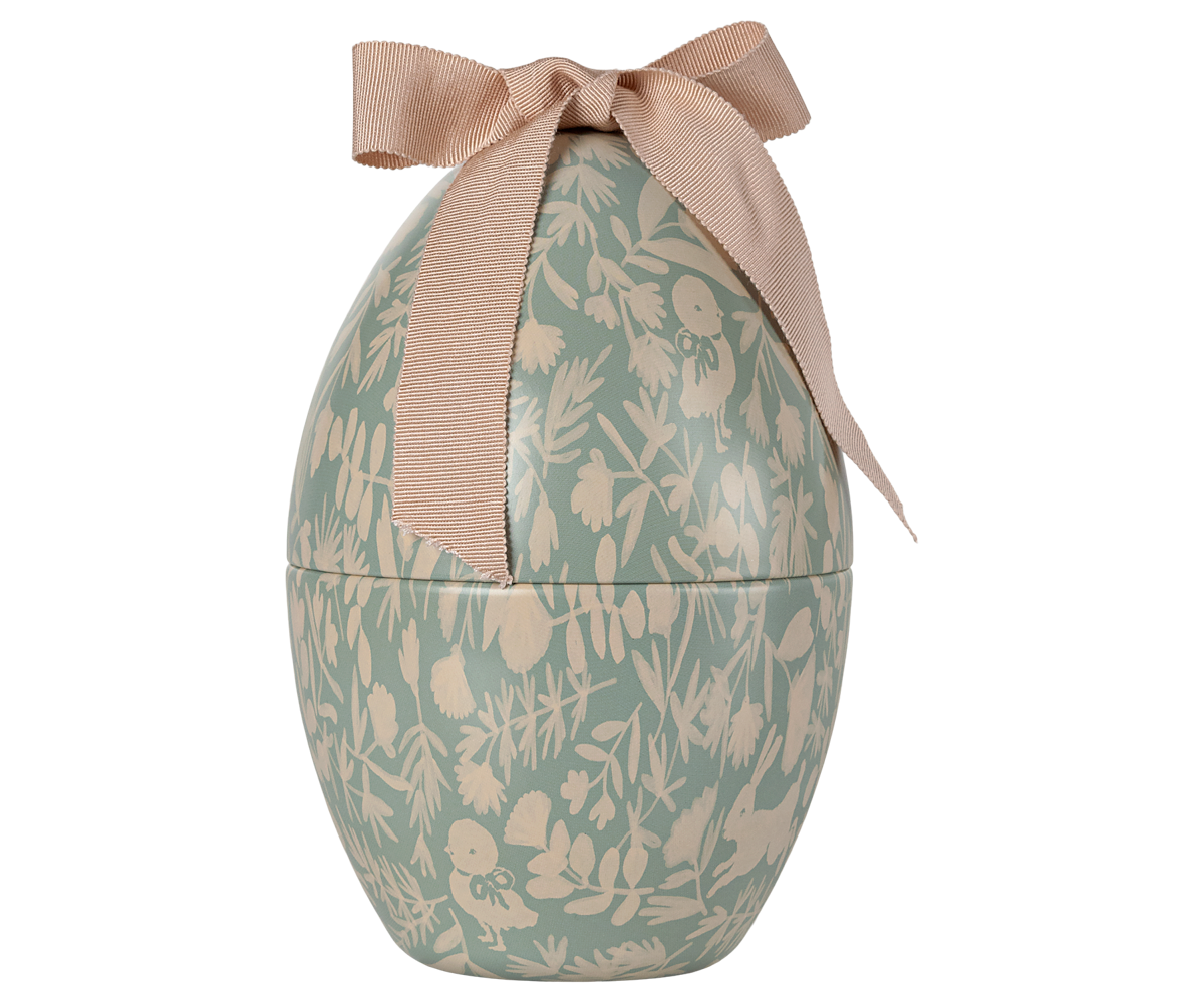 Maileg Metal Easter Egg with Ribbon (ships in early February)