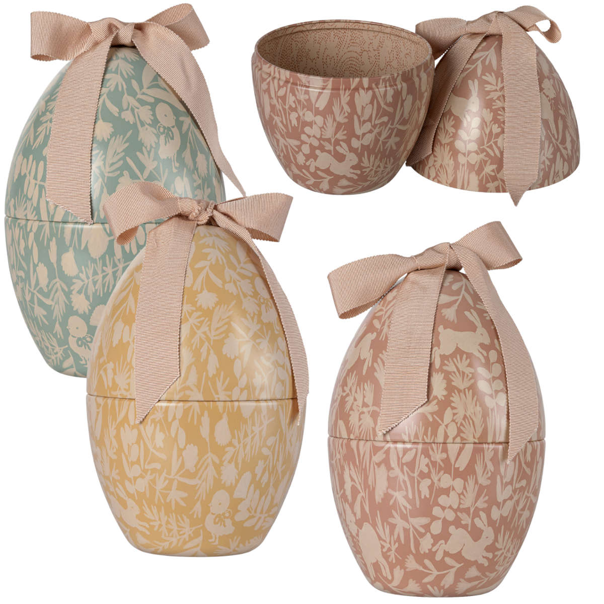 Maileg Metal Easter Egg with Ribbon