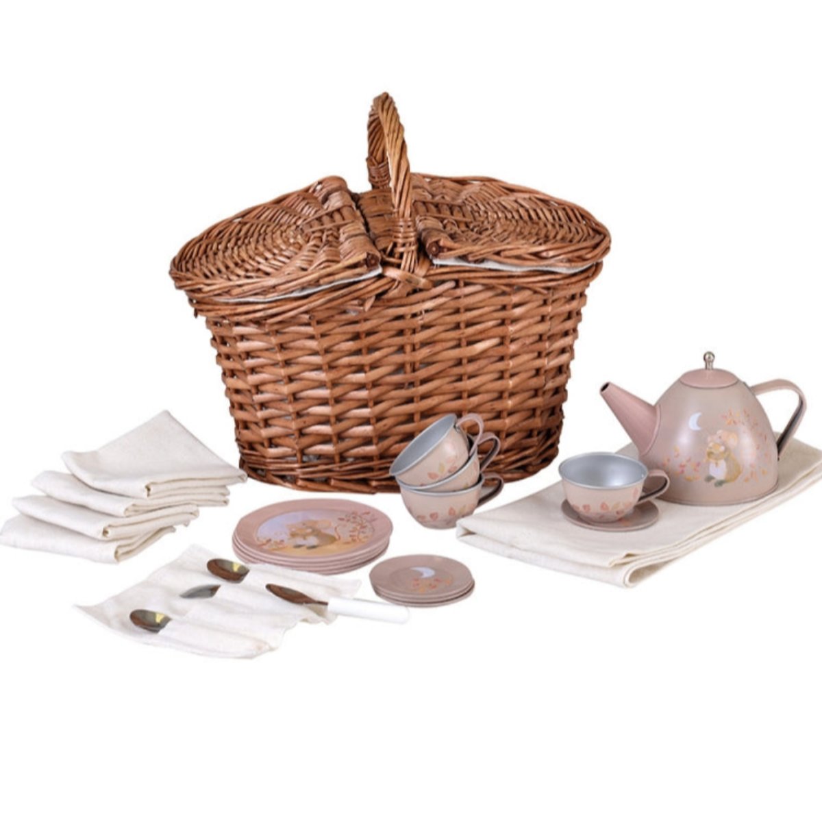 Egmont Tea Set in a Basket