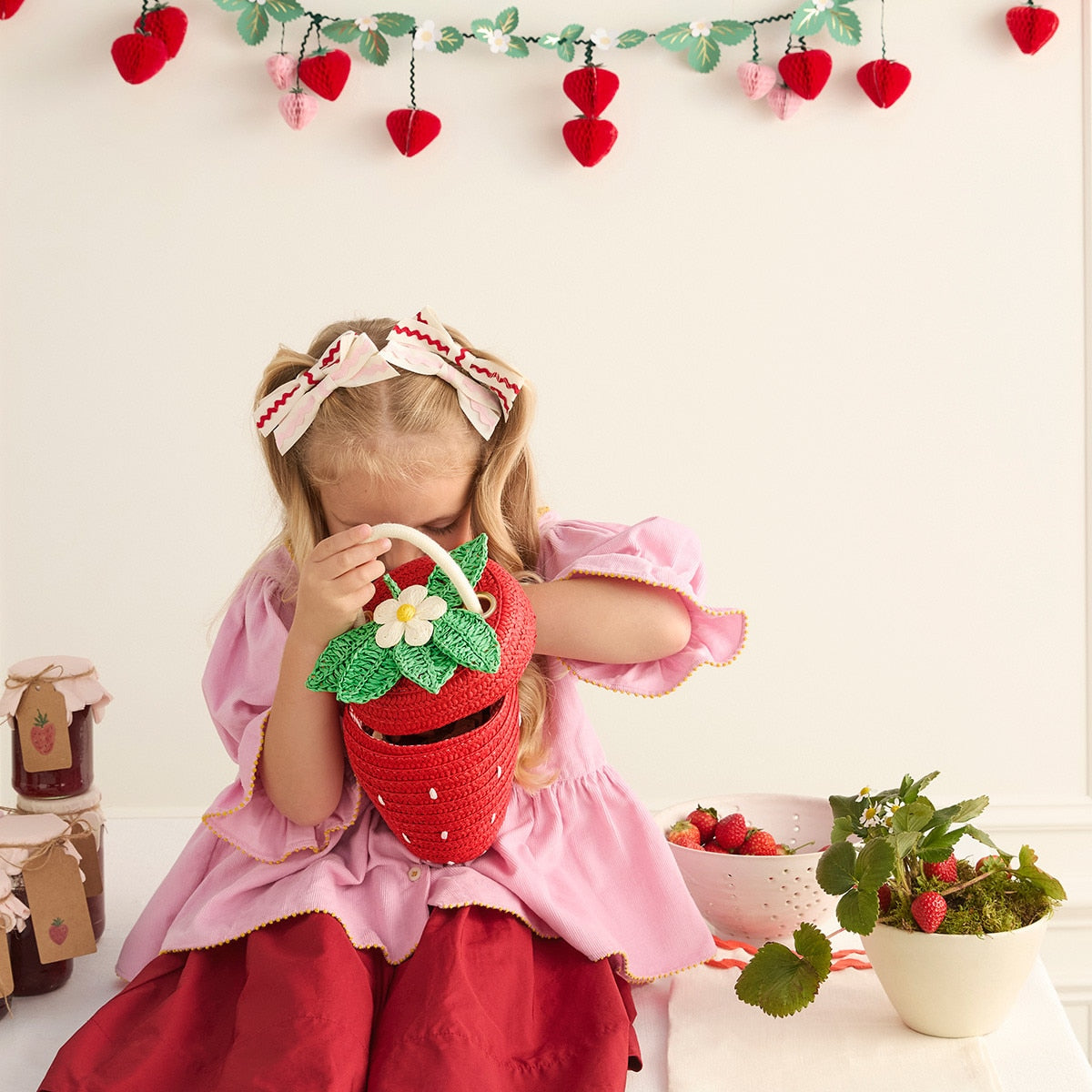 Strawberry Basket Bag