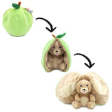 Flipetz Crocket the Dog/Apple Plush Doll