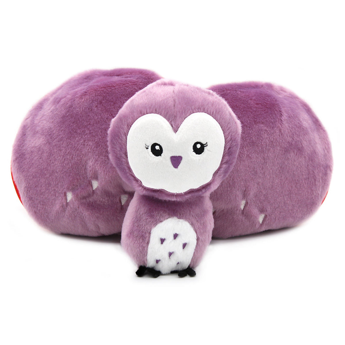 Flipetz Violet the Owl/Strawberry Plush Doll