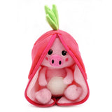 Flipetz Piglet the Pig/Radish Plush Doll