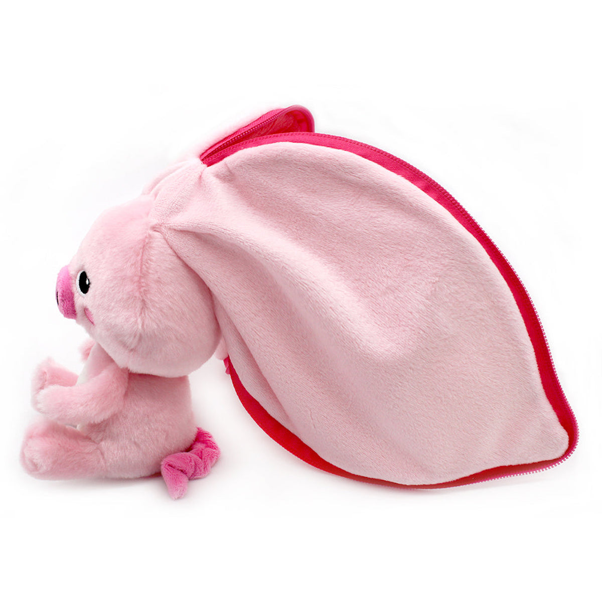 Flipetz Piglet the Pig/Radish Plush Doll