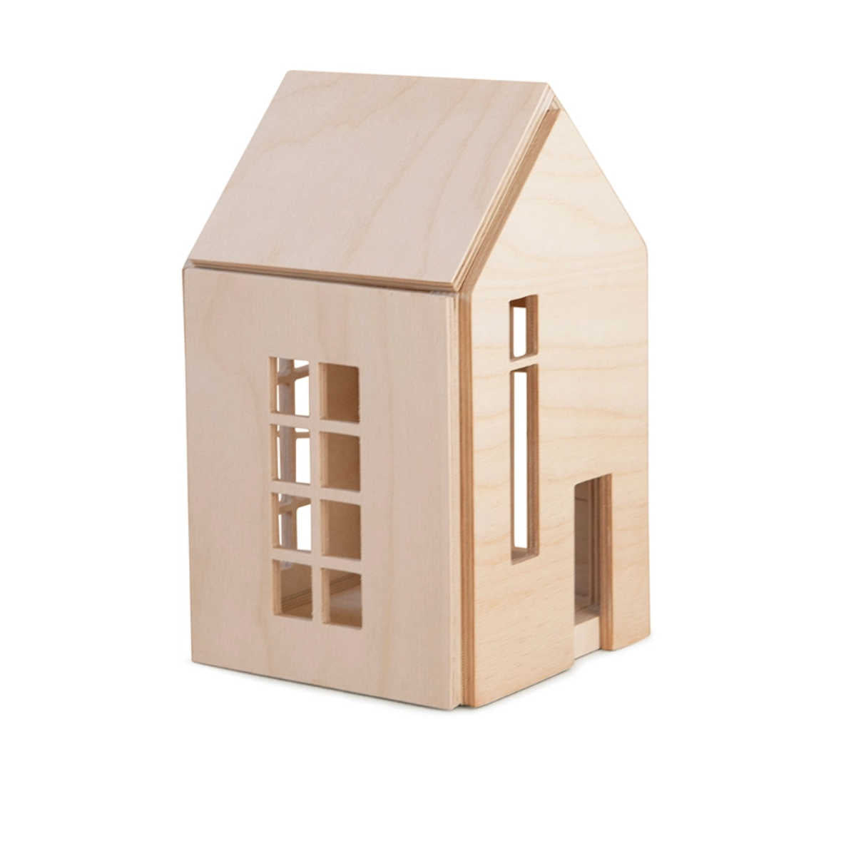 Babai Magnetic Wooden Doll House, Medium