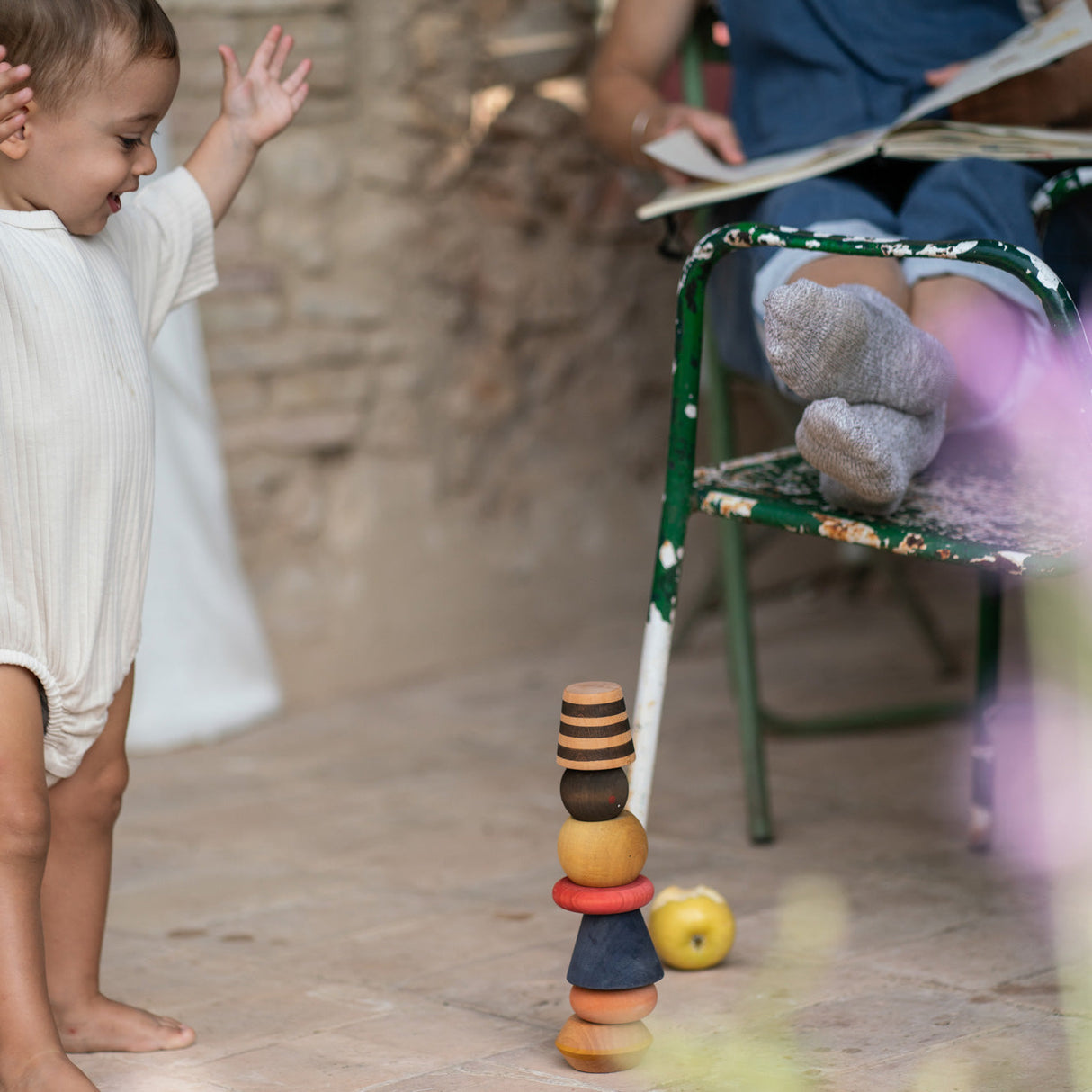 Grapat Serendipity Wooden Stacking Toy