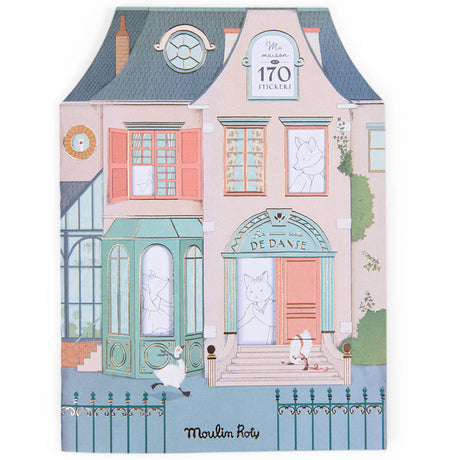 Moulin Roty La Petite Ecole de Danse Coloring Sticker Book