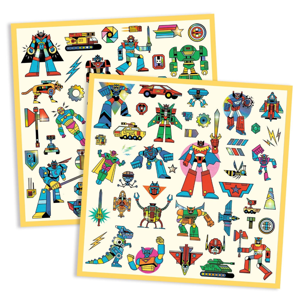 Djeco 160 Stickers, Robots