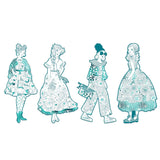 Djeco Demoiselle Coloring Paper Dolls