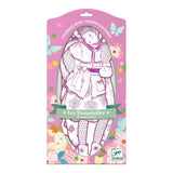 Djeco Demoiselle Coloring Paper Dolls