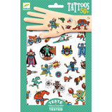 Djeco Temporary Tattoos, Heroes