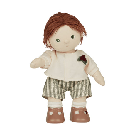 Olli Ella Dinkum Doll Cardigan & Romper Holiday Set