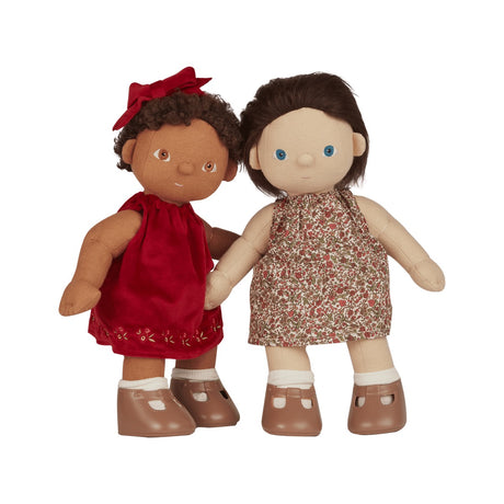 Olli Ella Dinkum Doll Una Dress Holiday Set