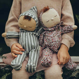 Olli Ella Holiday Dozy Dinkum Baby Doll, Garland & Clover