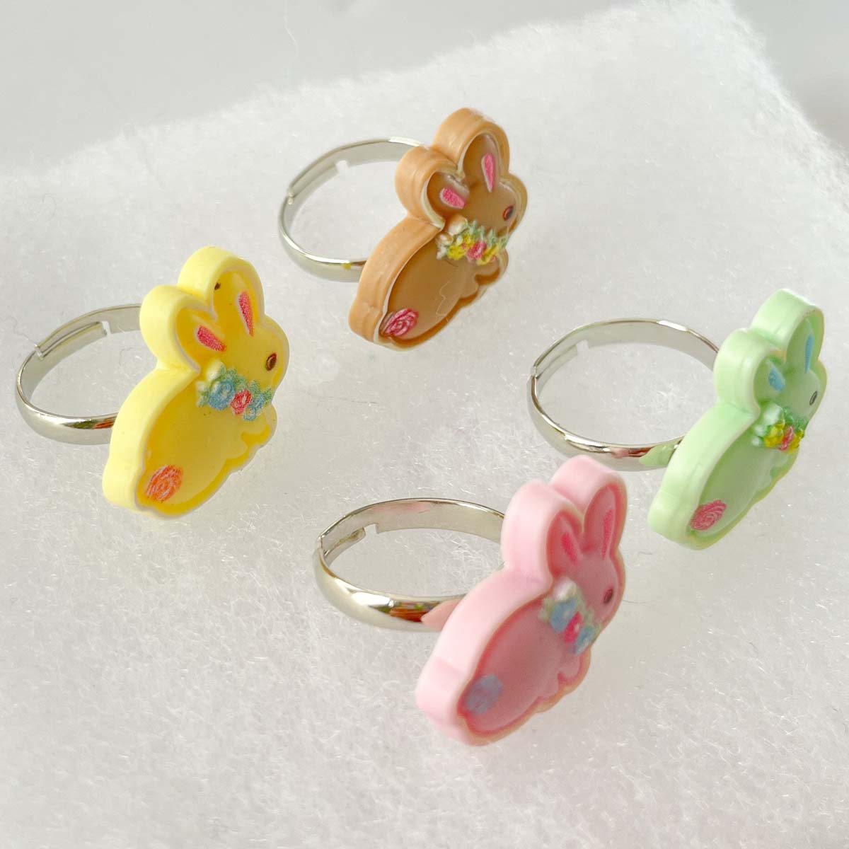 Bunny Cookie Kids Rings