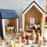 Babai Magnetic Wooden Doll House, Large