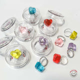 Cute Heart Kids Rings