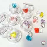 Cute Heart Kids Rings