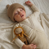 Patti Oslo Organic Crochet Doll, Lenni Lion, Ochre