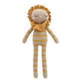 Patti Oslo Organic Crochet Doll, Lenni Lion, Ochre