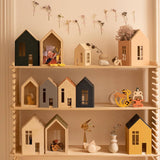 Babai Magnetic Wooden Doll House, Medium