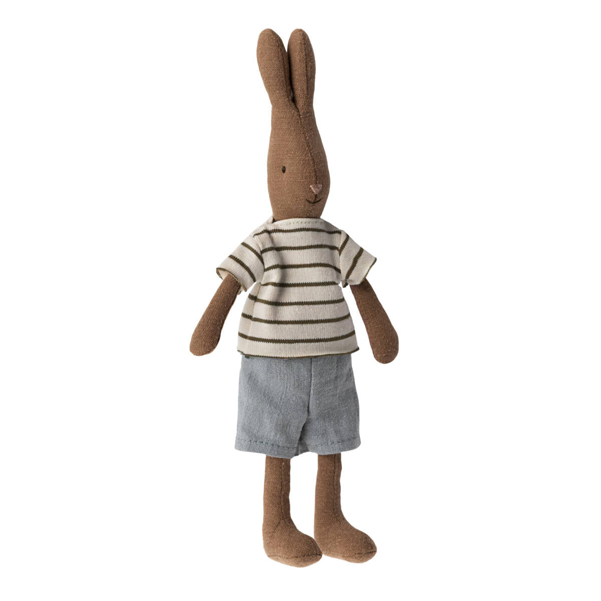 Maileg Rabbit in Striped T-shirt , Size 1