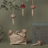 Maileg Holiday Fabric Ornaments, Mushroom