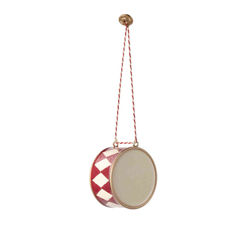 Maileg Holiday Metal Ornament, Drum