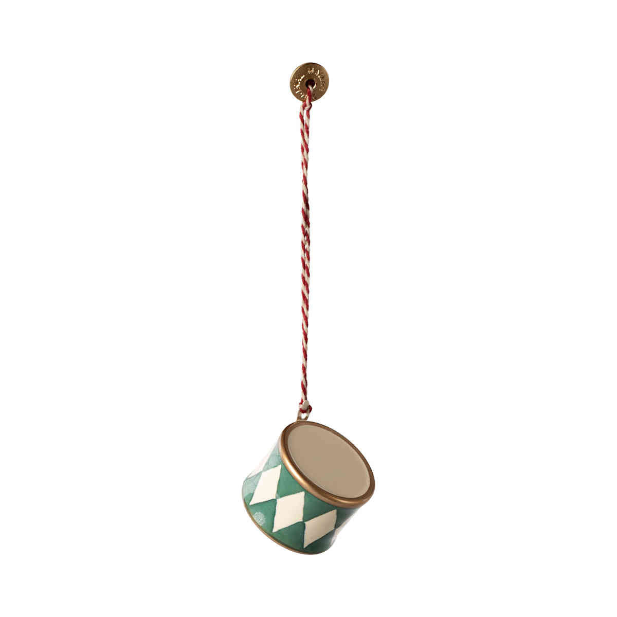 Maileg Holiday Metal Ornament, Drum