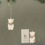 Maileg Holiday Metal Ornament, Teddy Bear