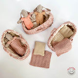 Maileg Micro Bunny in Carry Cot