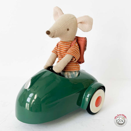 Maileg Mouse Car, Dark Green