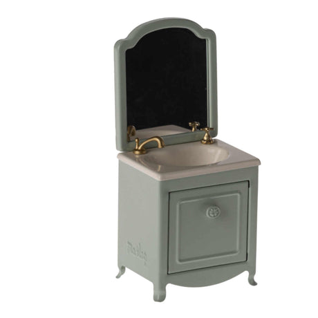 Maileg Mouse size Sink Dresser with Mirror, New