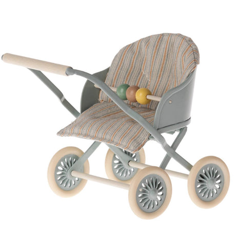 Maileg Stroller for Baby Mice, Mint