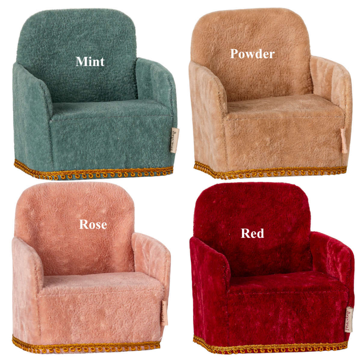 Maileg Mouse size Velvet Chair (ships in February)