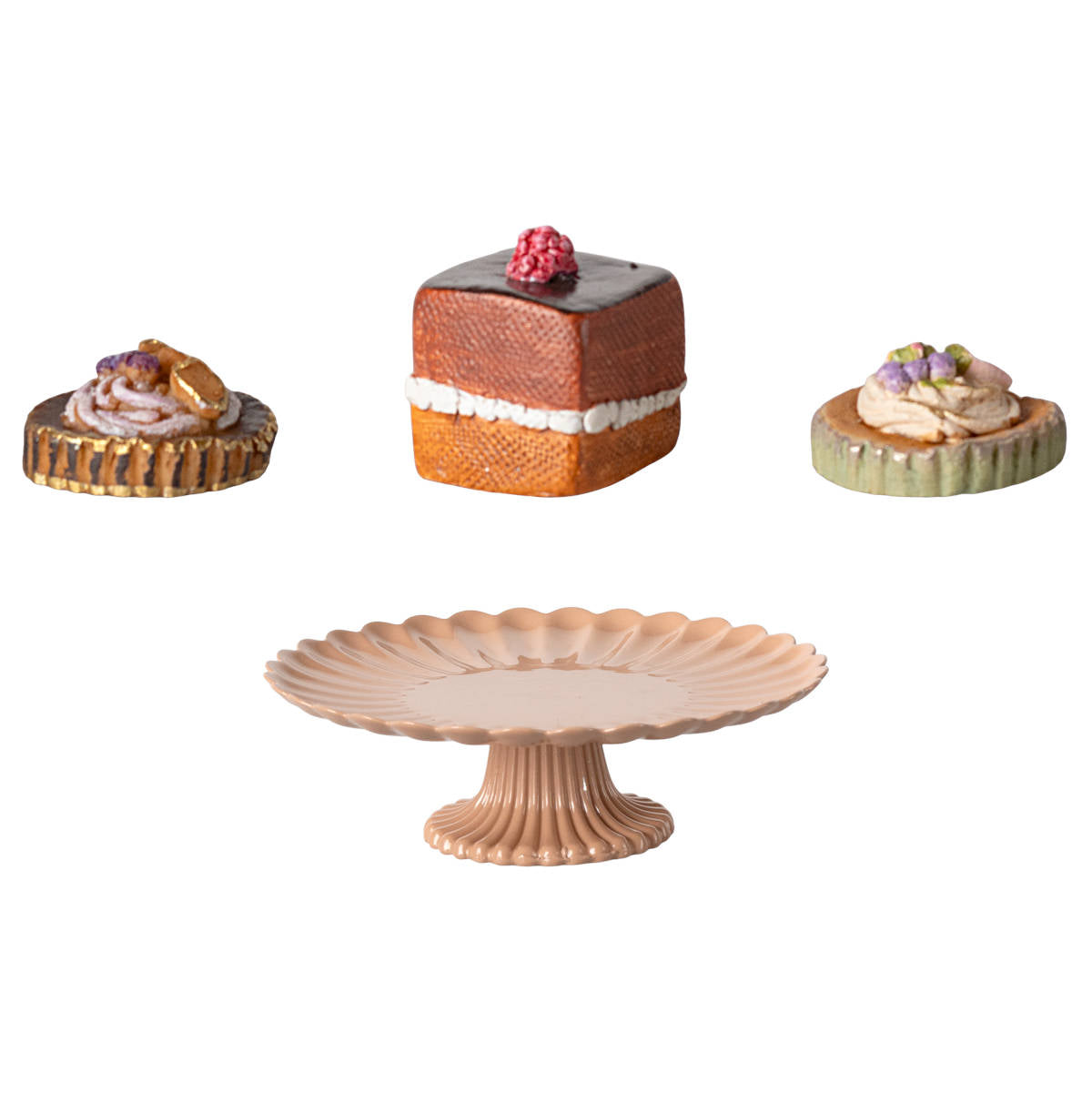 Maileg Cakes and Cake Stand, Mini