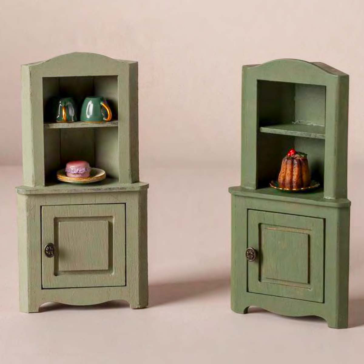 Maileg Dollhouse Corner Cabinet, Mouse size