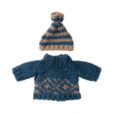 Maileg Knitted Sweater and Hat for Mom/Dad Mouse (ships in November)