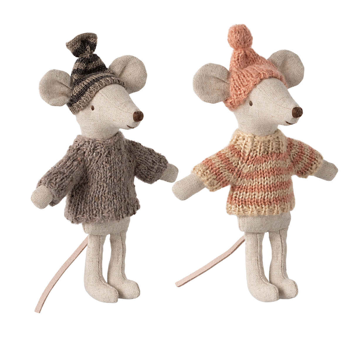 Maileg Knitted Sweater and Hat for Big brother/sister Mouse