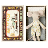 Maileg Little Brother Mouse in Box, Polka dots