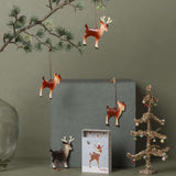 Maileg Holiday Ornaments Set, Reindeer Family