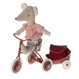 Maileg Big Sister Tricycle Mouse, New