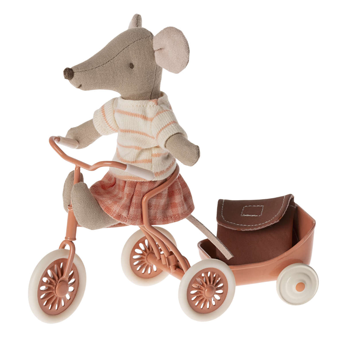 Maileg Big Sister Tricycle Mouse, New