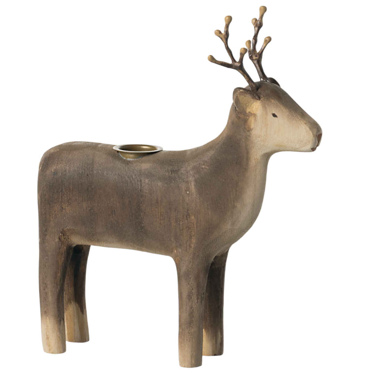 Maileg Reindeer Candle Holder Set