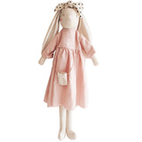 Alimrose Sofia Bunny, Pink, 27 inches