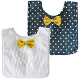 Alimrose Bow Tie Bib, Yellow