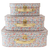 Alimrose Nesting Suitcase Set, French Garden