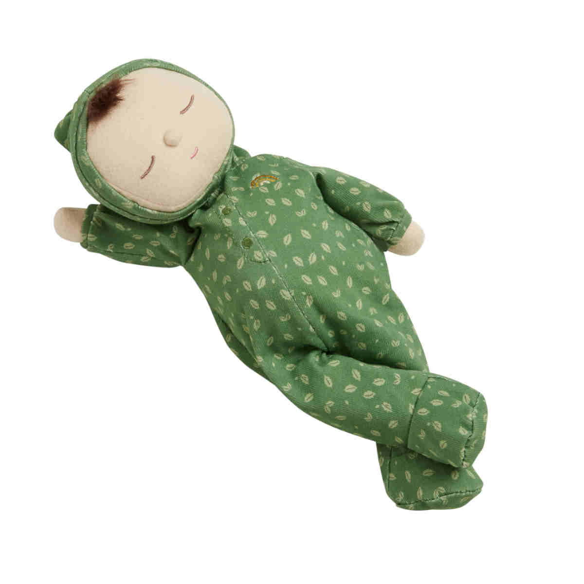 Olli Ella Holiday Dozy Dinkum Baby Doll, Green Pudding